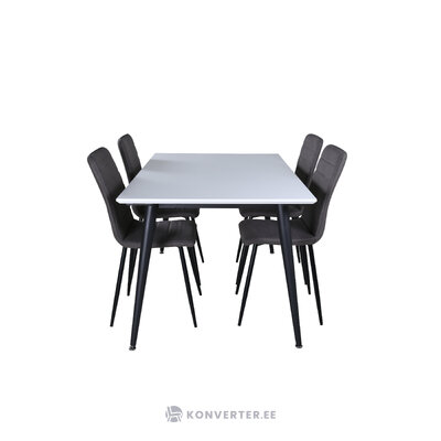 Rectangular dining set (jimmy, windu)