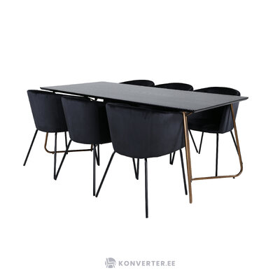 Rectangular dining set (petra, berit)