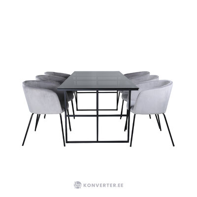 Rectangular dining set (leif, berit)