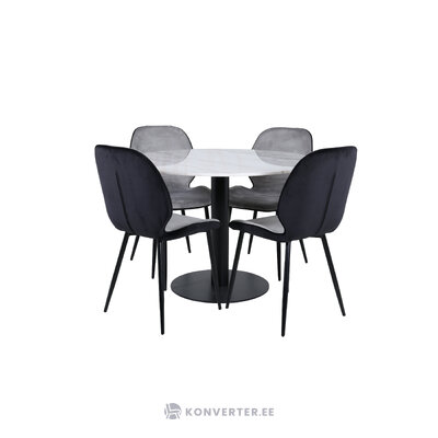 Round dining set (estelle, emma)