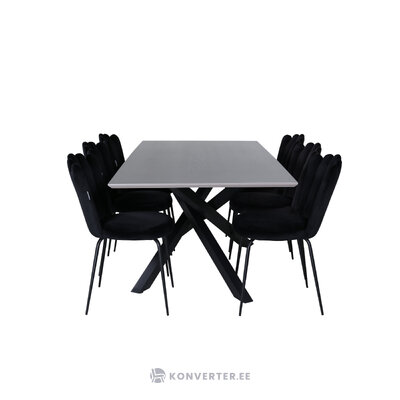 Rectangular dining set (piazza, limhamn)