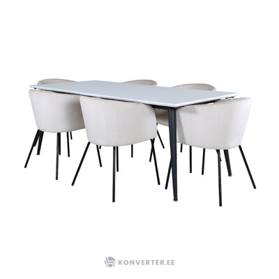 Rectangular dining set (jimmy, berit)