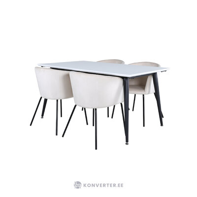 Rectangular dining set (jimmy, berit)