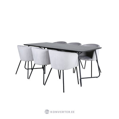 Rectangular dining set (petra, berit)