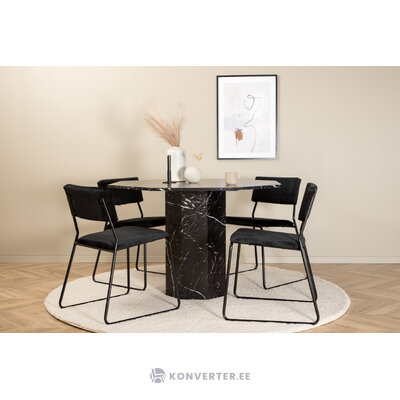 Round dining set (marbs, kenth)