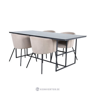 Rectangular dining set (leif, berit)