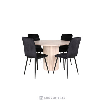 Round dining set (bianca, windu)