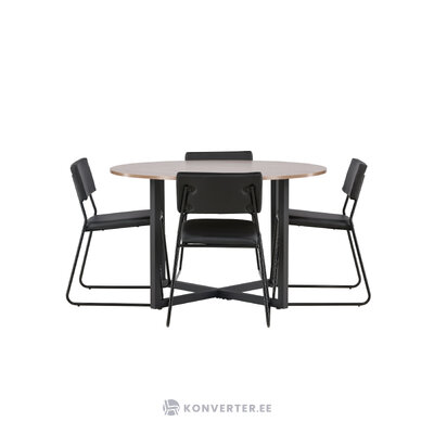 Round dining set (durango, kent)