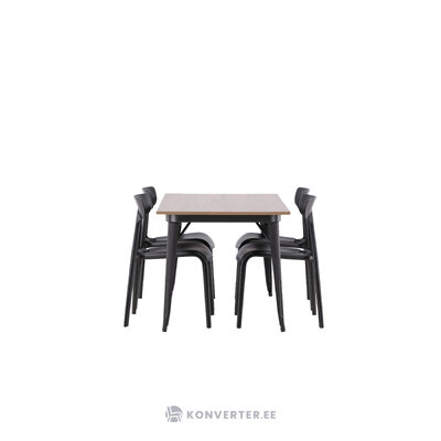 Rectangular dining set (tempe, ursholmen)