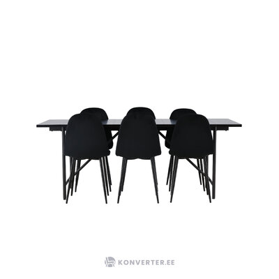 Rectangular dining set (polar)