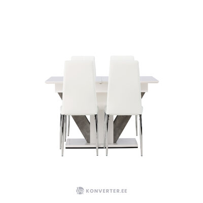 Rectangular dining set (lozenge)