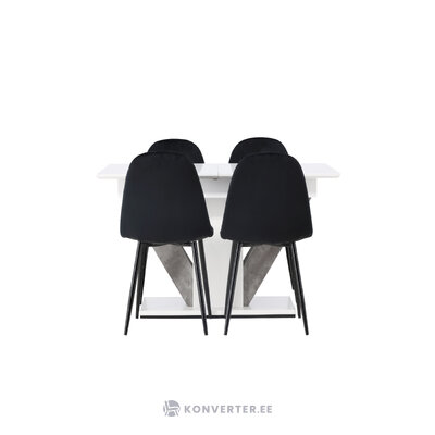 Rectangular dining set (polar)