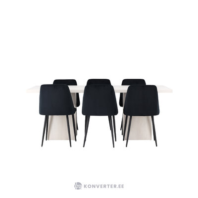 Rectangular dining set (night)