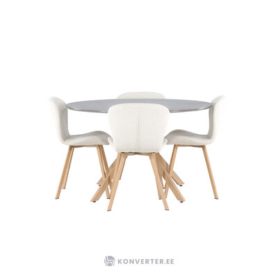 Round dining set (lilya)