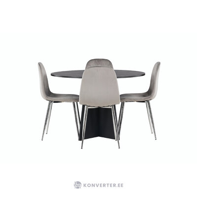 Round dining set (eva)