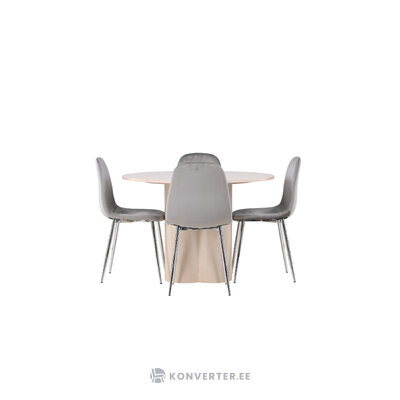 Round dining set (eva)