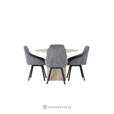 Round dining set (rosie)