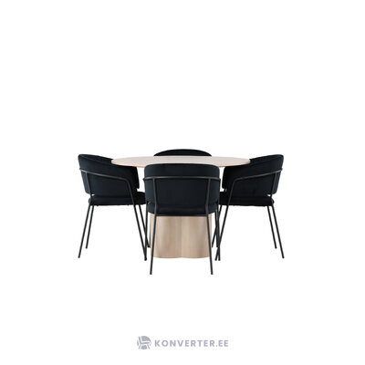 Round dining set (selma)