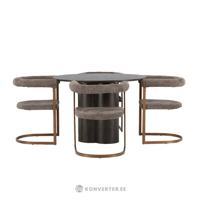 Round dining set (morning)