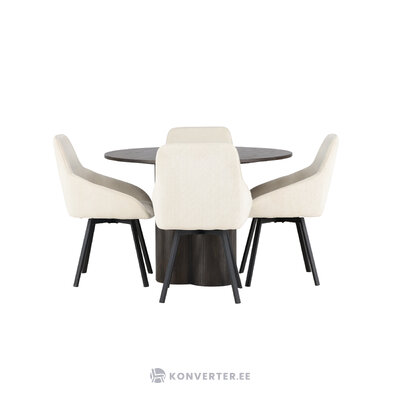 Round dining set (rosie)