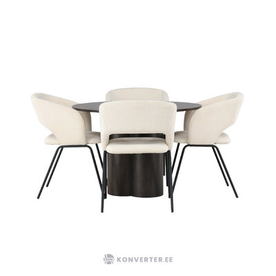 Round dining set (day)