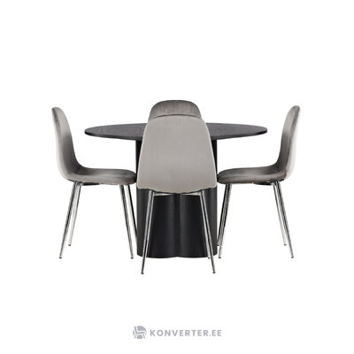 Round dining set (eva)