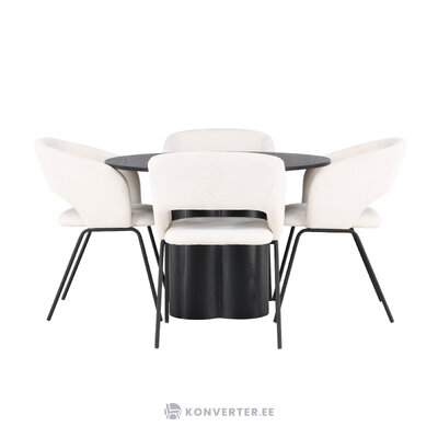 Round dining set (day)