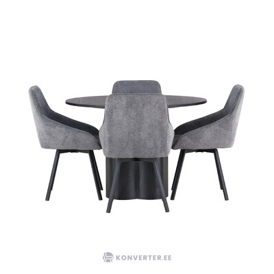 Round dining set (rosie)