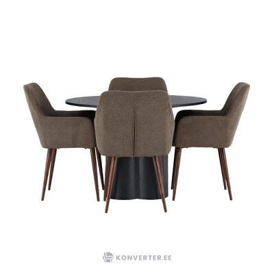 Round dining set (tomorrow)