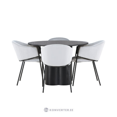 Round dining set (evelina)