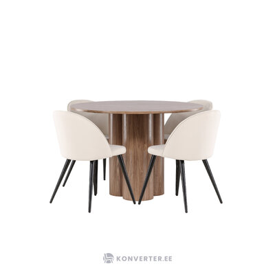 Söögikomplekt (Olivia, Velvet)
