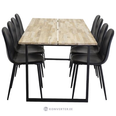 Rectangular dining set (cirebon, polar)