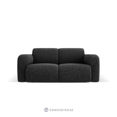 Dīvāns &#39;lola&#39; melns, šenila