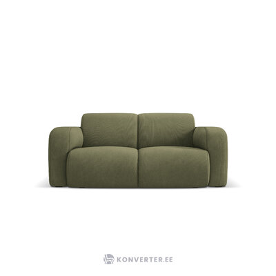 Dīvāns &#39;lola&#39; gaiši zaļš, strukturēts audums
