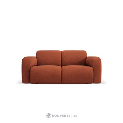 Sofa &#39;lola&#39; oranžinė, struktūrinio audinio