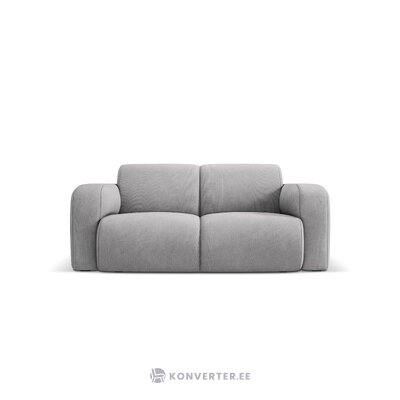 Dīvāns &#39;lola&#39; gaiši pelēks, strukturēts audums