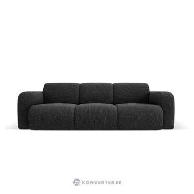 Sofa &#39;lola&#39; juoda, šenilinė