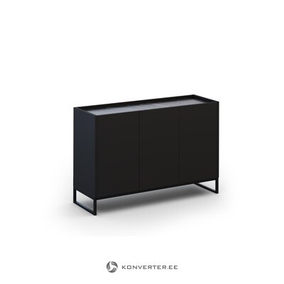 Черный дизайнерский световой шкаф (Windsor &amp; Go) нетронутый