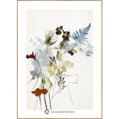 Puiduvärvi Raamiga Seinapilt Weightless 1 (Malerifabrikken) 50X70