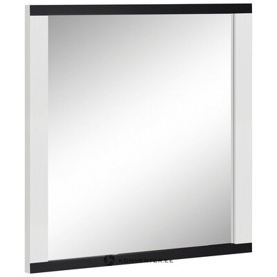 Black framed bathroom mirror (chris)
