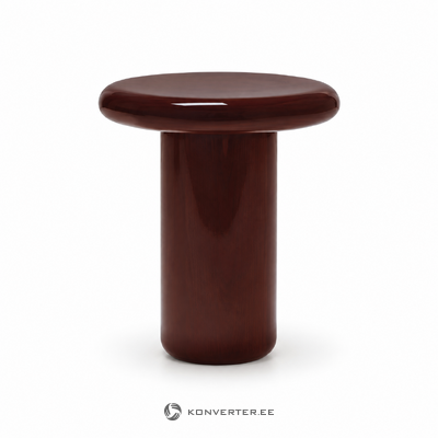 Burgundy Glossy Side Table (Rubino)