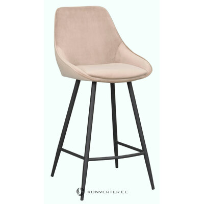 Smėlio spalvos baro kėdė sierra (rw) nepažeista
