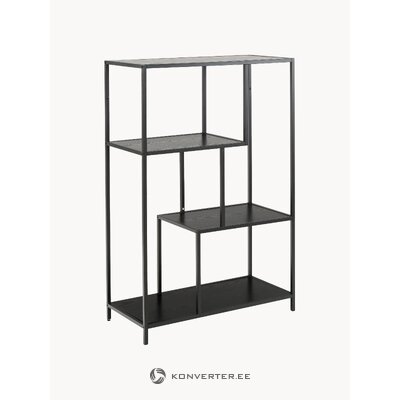 Musta metallihylly seaford (actona) 114x77 kosmeettisia vikoja