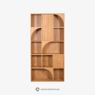 Oak Bookshelf Arty