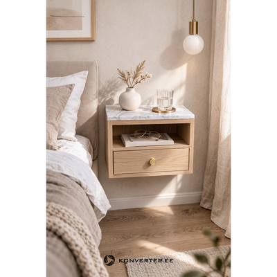 Wall Mounted Nightstand (Whitmore) (KONV)