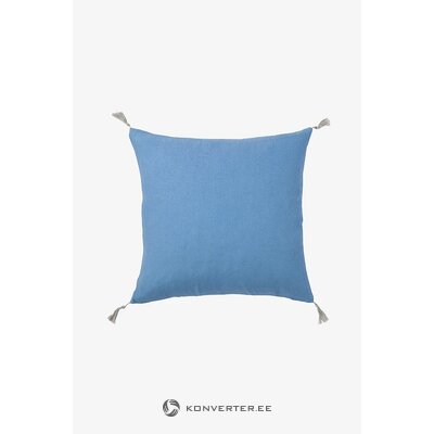 Blue Linen Pillowcase (Candice) 50x50