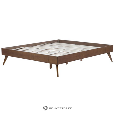 Tumma puinen sänky (marja) 140x200