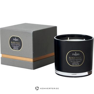 Scented candle black magic special edition (parks london) intact, in box