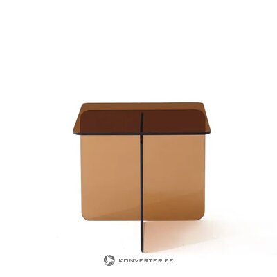 Brown Glass Coffee Table Burano