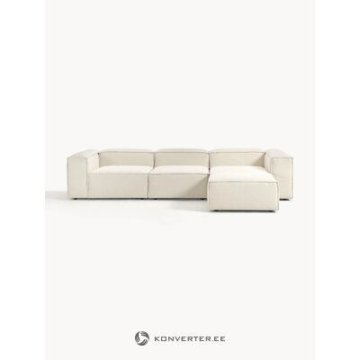 Suuri kevyt modulaarinen sohva rahilla (Lennon) 327cm, kosmeettisilla virheillä
